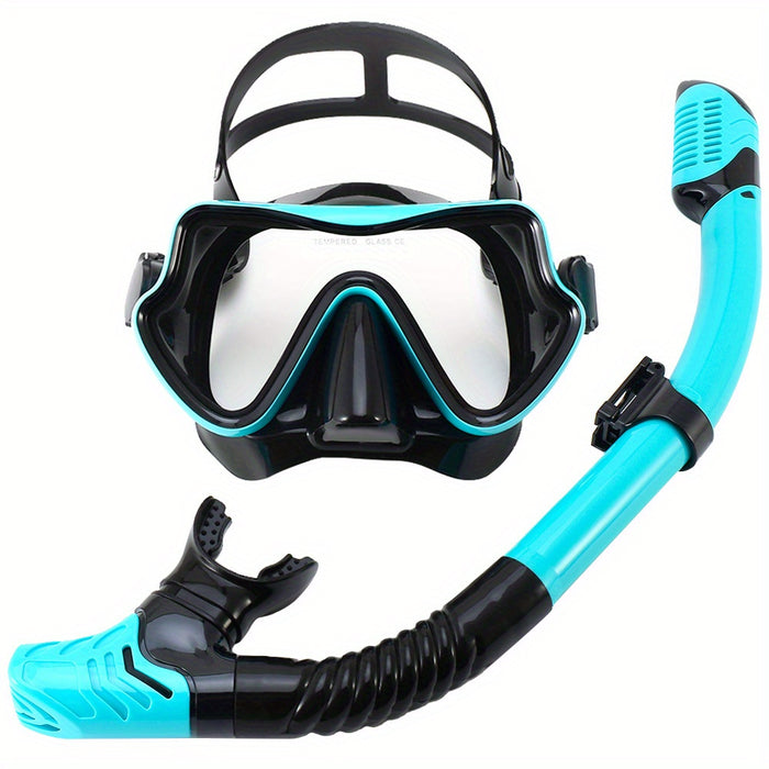 AquaClear Snorkelset – Lekvrij, Comfortabel en Met Groot Zicht