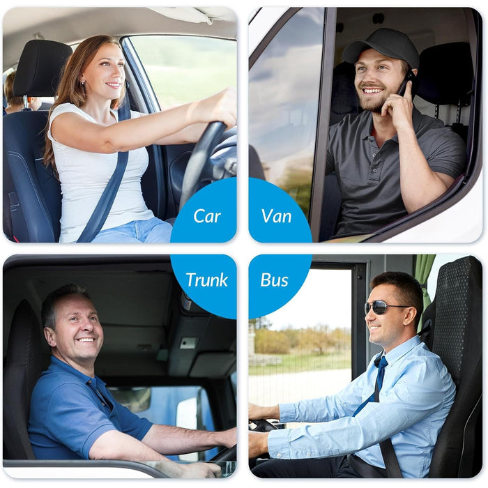 Ergonomisch Driehoekig Autostoelkussen – Geheugenfoam Ondersteuning