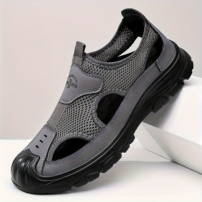 Ademende Heren Sport Sandalen – Lichtgewicht en Slipvast