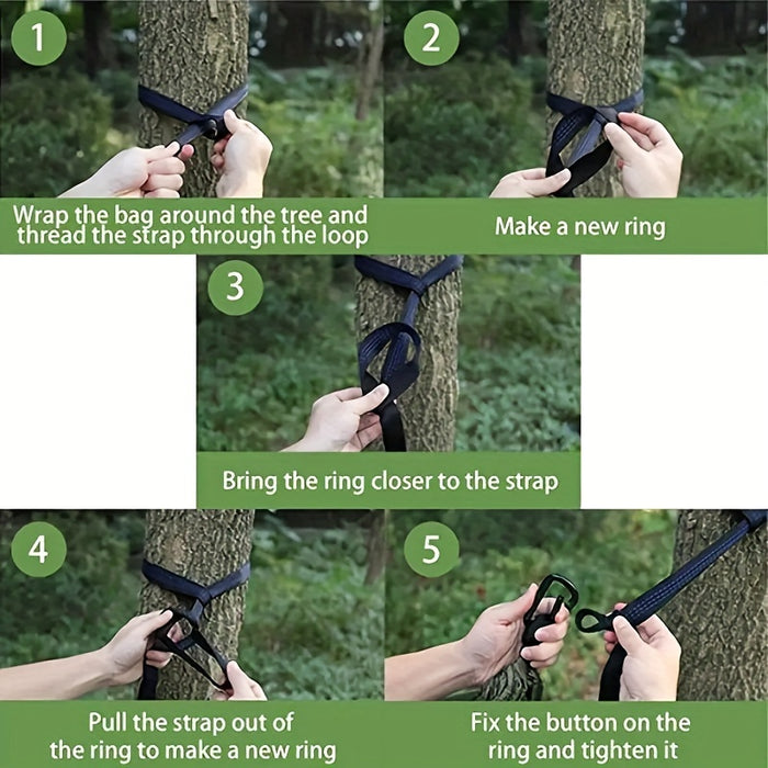 Relax Plus Anti-Klamboe Hangmat – Veilig, Ruim en Comfortabel voor Buiten