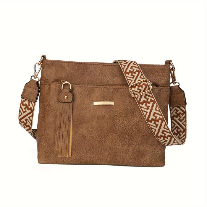 Chique PU Schoudertas – Stijlvol en Ruim voor Elke Gelegenheid