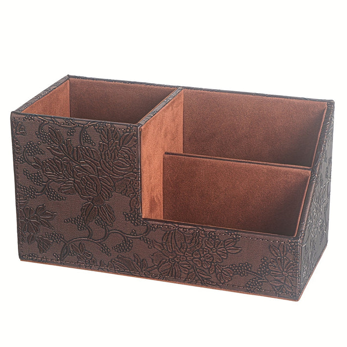 ClassicDesk PU Organizer – Luxe Oplossing voor een Opgeruimd Bureau