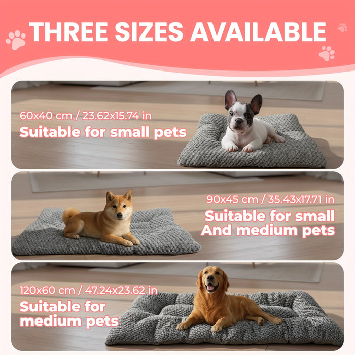 Coussin confortable pour chiens avec rembourrage doux et surface matelassée