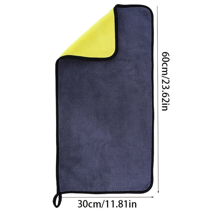 Dubbelzijdige Koraalvlies Autowashhanddoek – Zacht en Absorberend voor Glans