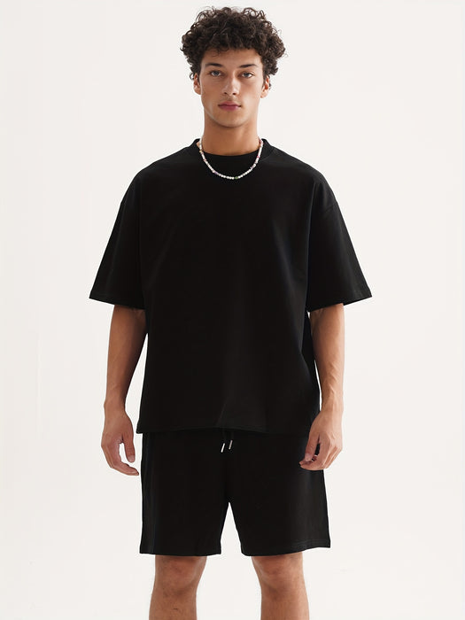 Relaxed Casual Katoenen Set – Luchtig en Comfortabel