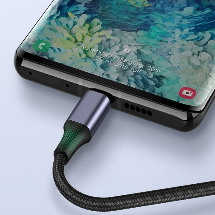 USB-C till USB-C snabbladdningskabel – 100W kraftfull och hållbar