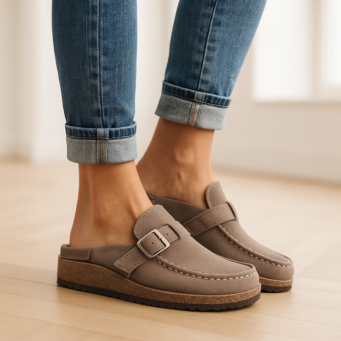 Sandales Confort Femmes avec Semelle Ergonomique et Tige en PU Élégante