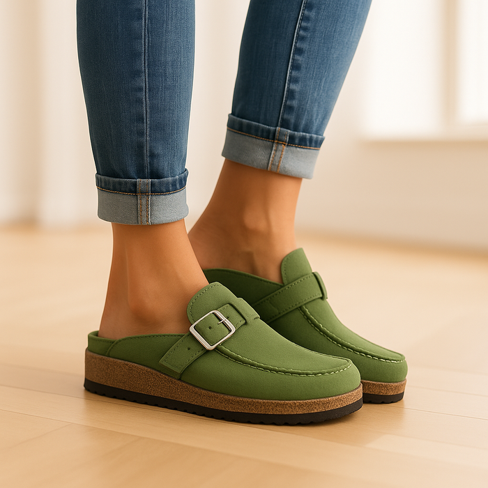 Sandales Confort Femmes avec Semelle Ergonomique et Tige en PU Élégante