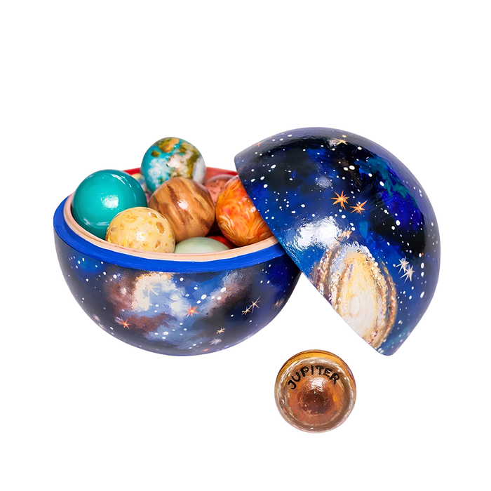 Galaxy Quest Houten Planeten Set – Leerzaam Avontuur voor Kinderen