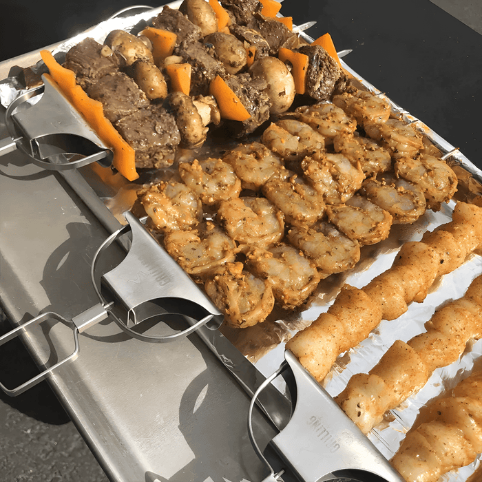 SpiesPro - 3-in-1 Grill Tool - Maakt grillen eenvoudiger en efficiënter!