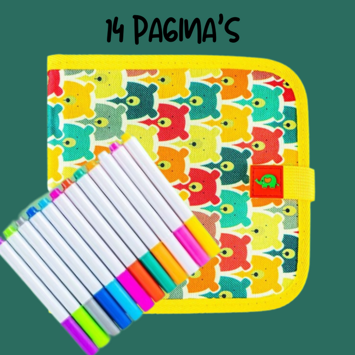 Dino Tekenboek – Herbruikbaar Tekenplezier voor Kinderen