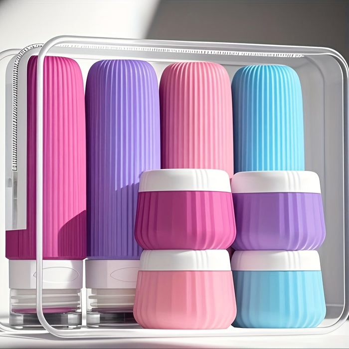 Praktische Reisflesjes Set – Veilig en Handig voor Op Reis