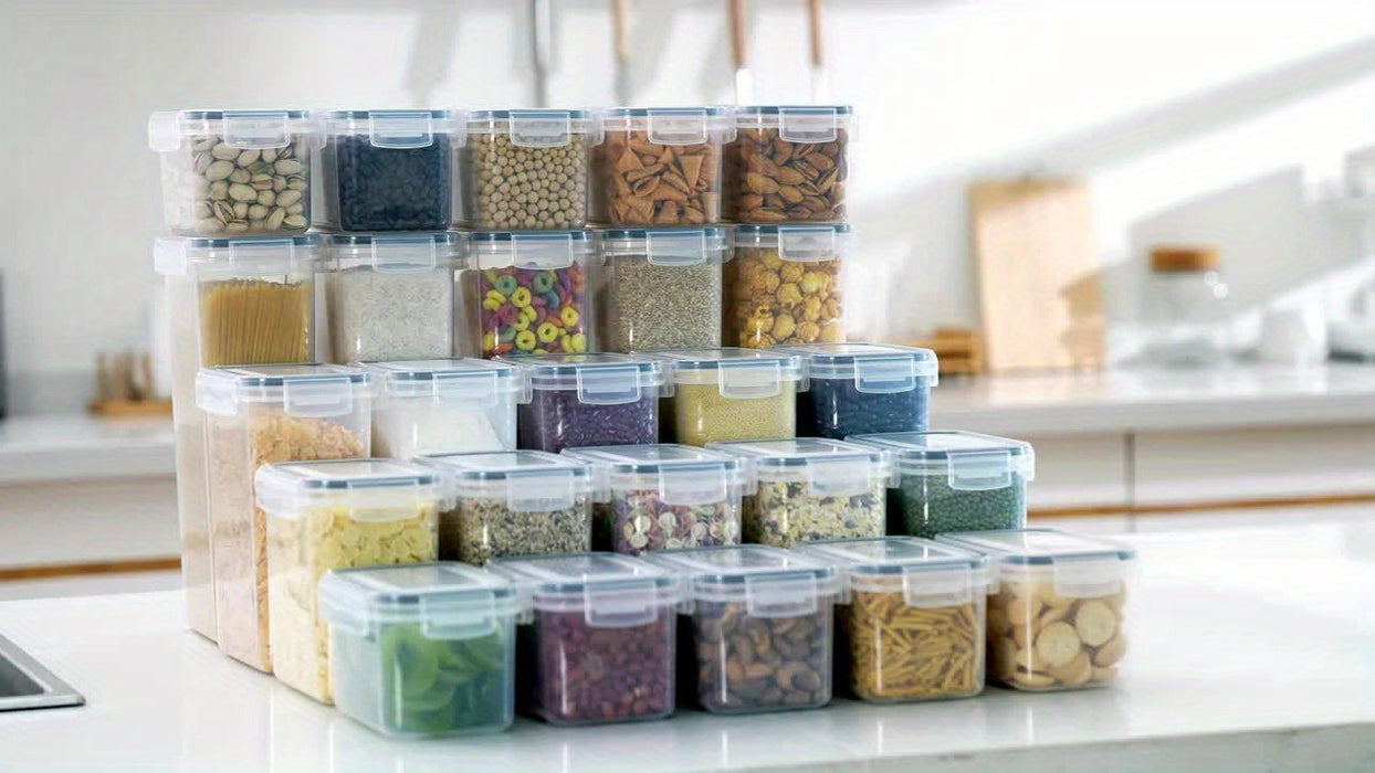 24-Delige Premium Keukenopbergset – Praktisch en Overzichtelijk