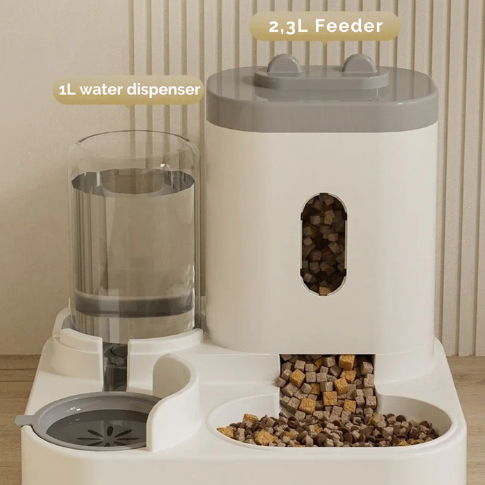 PetEase Automatische Voederbak – Slimme Oplossing voor Voer en Water