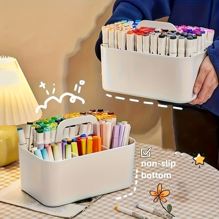 Organisateur de Bureau Multifonction avec Poignée – Design Ordonné et Pratique