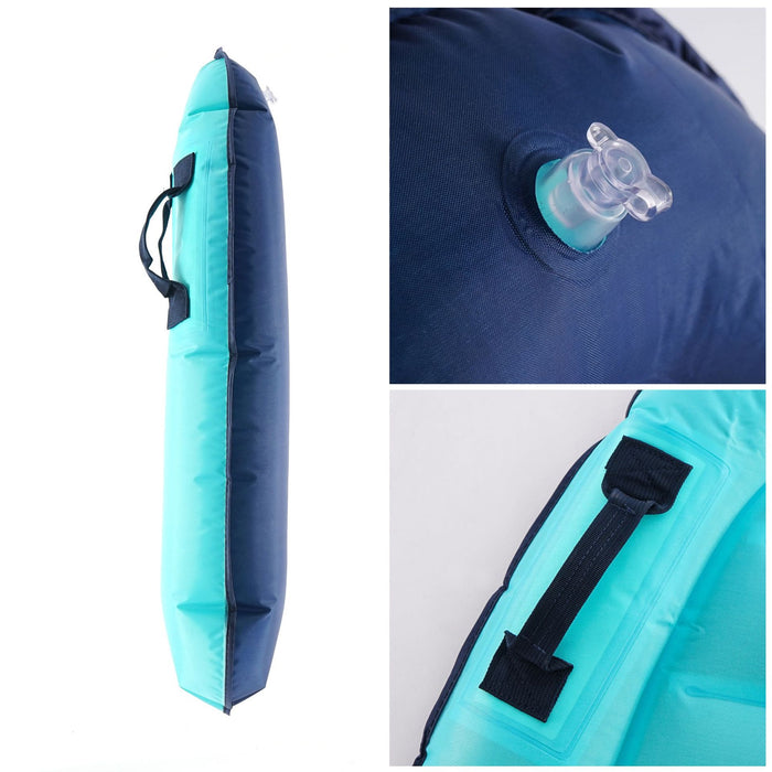 Planche de surf gonflable avec poignées pour piscine et plage