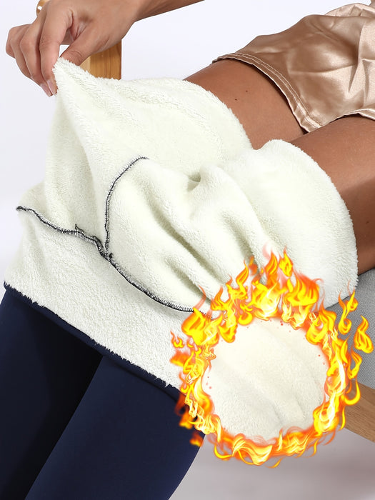 ThermoFlex Leggings Sportivi Termici Donna – Abbigliamento Termico Caldo per Autunno & Inverno