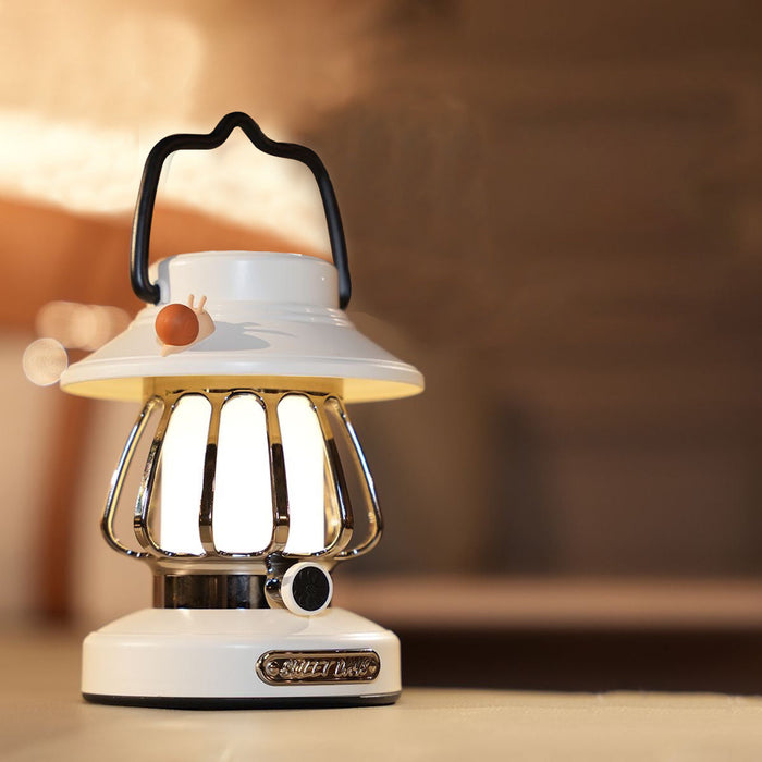 SnailGlow Draagbare Campinglamp – USB Oplaadbaar Nachtlampje
