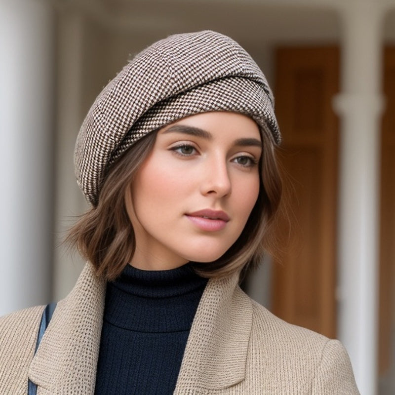 Klassieke wintermuts voor dames, baret muts van de Koreaanse schilder, Newsboy, paraplumuts, turquoise, roze (hot pink), Eén maat Klassieke wintermuts voor dames, baret muts van de Koreaanse schilder, Newsboy, paraplumuts, turquoise, roze (hot pink), Eén maat