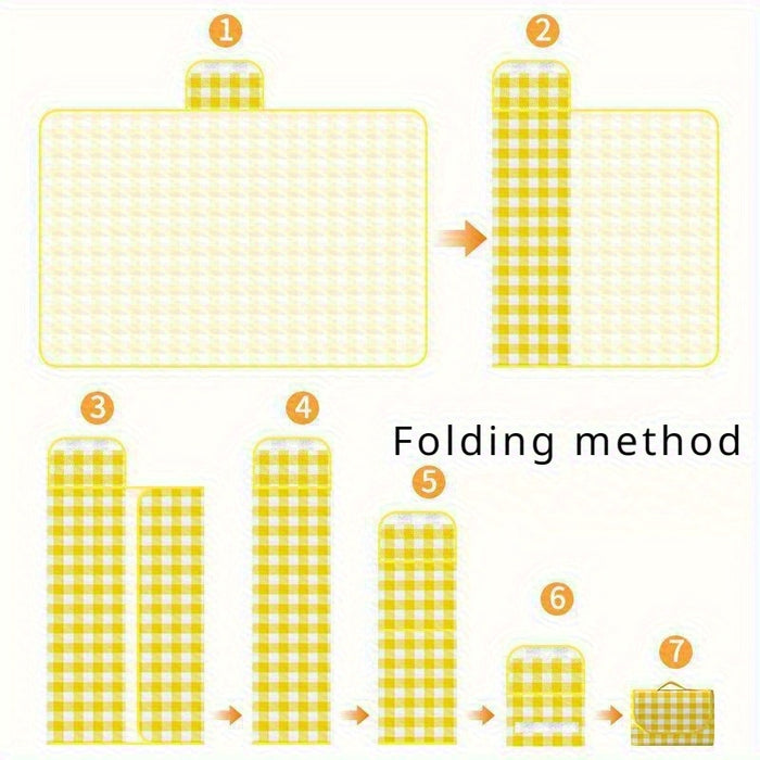 Waterdicht en Opvouwbaar Picknickkleed – Ideaal voor Kamperen, Strand en Buitenavonturen