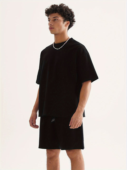 Relaxed Casual Katoenen Set – Luchtig en Comfortabel