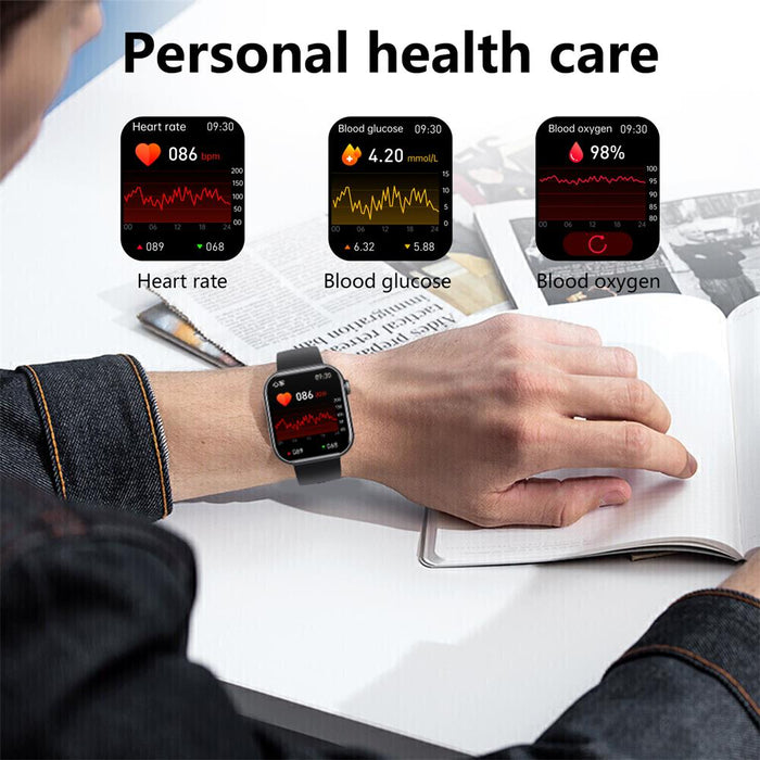 Smart Health Pro Smartwatch – Compleet Gezondheids- en Fitnesshorloge
