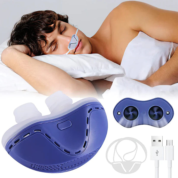 Slaapstil Anti-Snurk Toestel – Comfortabel Ademhalen voor Rustige Nachten