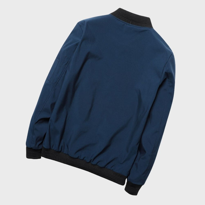 Lichte Bomberjack voor Mannen - Ademend en Stijlvol Voorjaarskleding