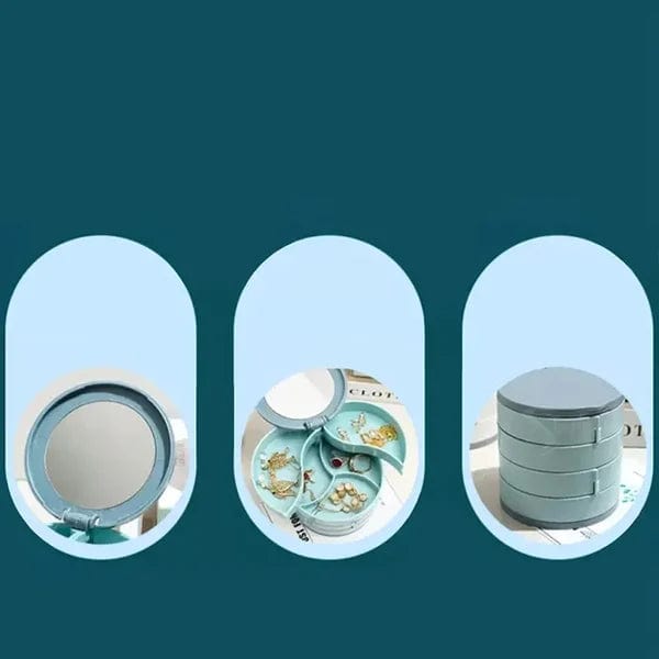 Draaibare Sieraden Opbergdoos ( 4 Lagen)