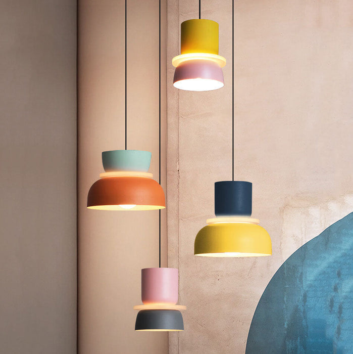 Scandi Glow Hanglamp – Kleurrijk Design, Modern en Energiezuinig