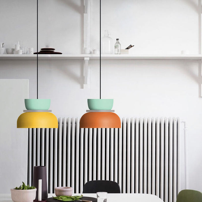 Scandi Glow Hanglamp – Kleurrijk Design, Modern en Energiezuinig