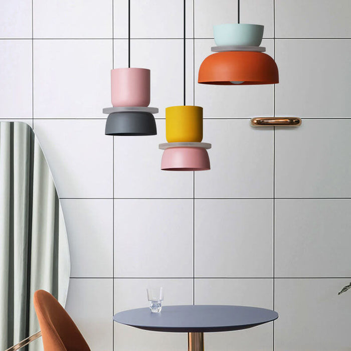 Scandi Glow Hanglamp – Kleurrijk Design, Modern en Energiezuinig