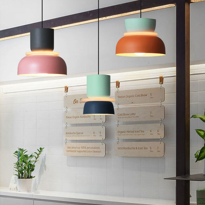 Scandi Glow Hanglamp – Kleurrijk Design, Modern en Energiezuinig