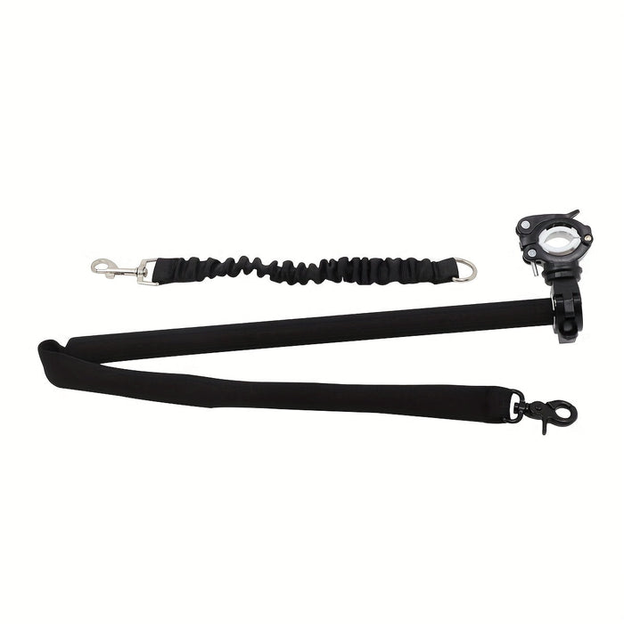 Fiets Hondenriem met Afneembare Kabel – Uitbreidbaar & Veiligheidsbuffer