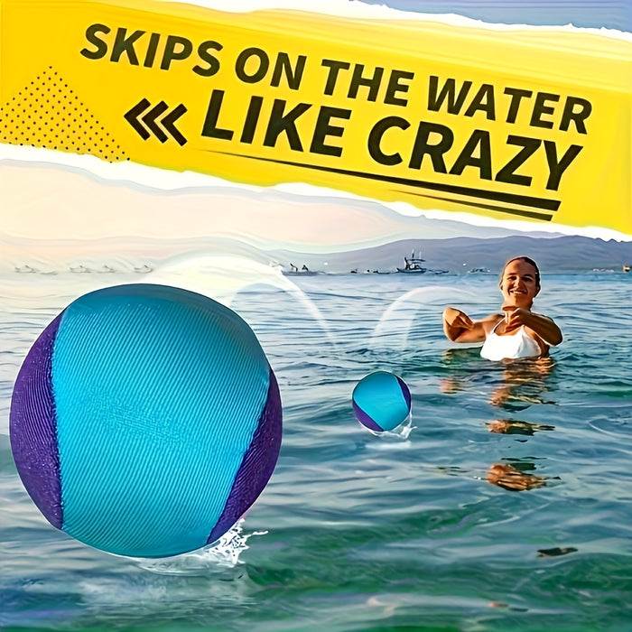 Water Skip Bold til Pool og Strand med Springende Silikone Design