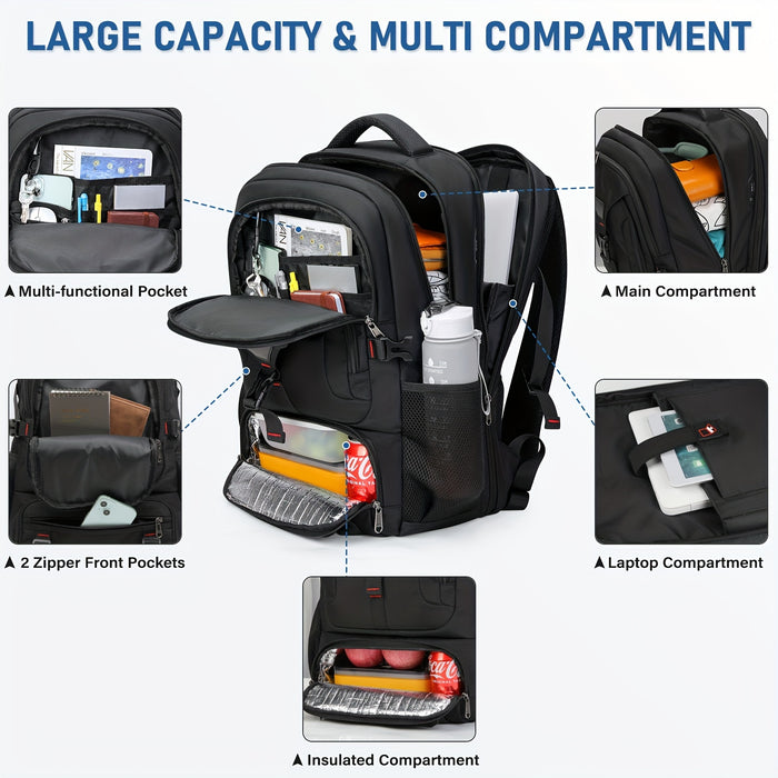 Multifunctionele Rugzak - Ruim, praktisch en ideaal voor werk of reizen