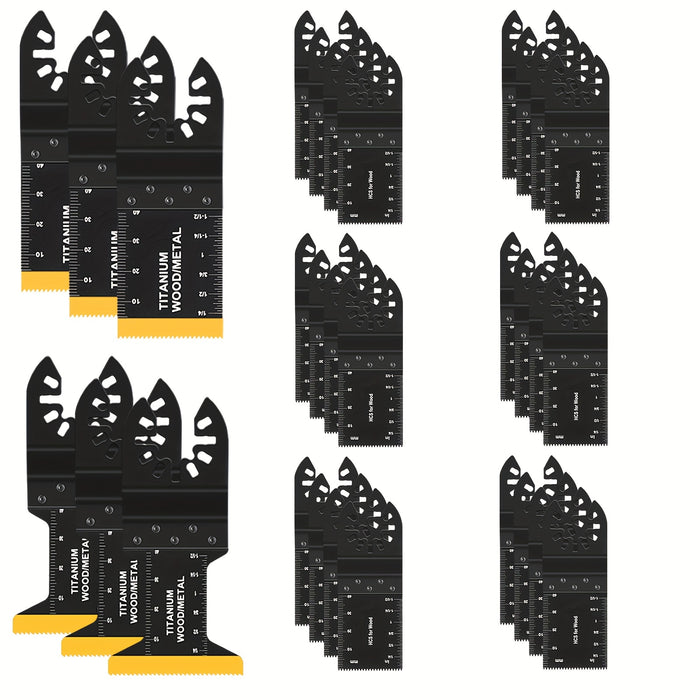 Titanium Multitool Zaagbladen – Sterk en Precisie voor Elke Zaak