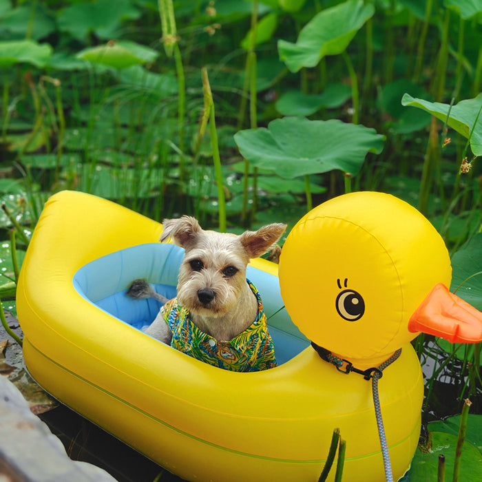Bouée Canard Gonflable pour Chiens pour un Plaisir Aquatique Sécurisé