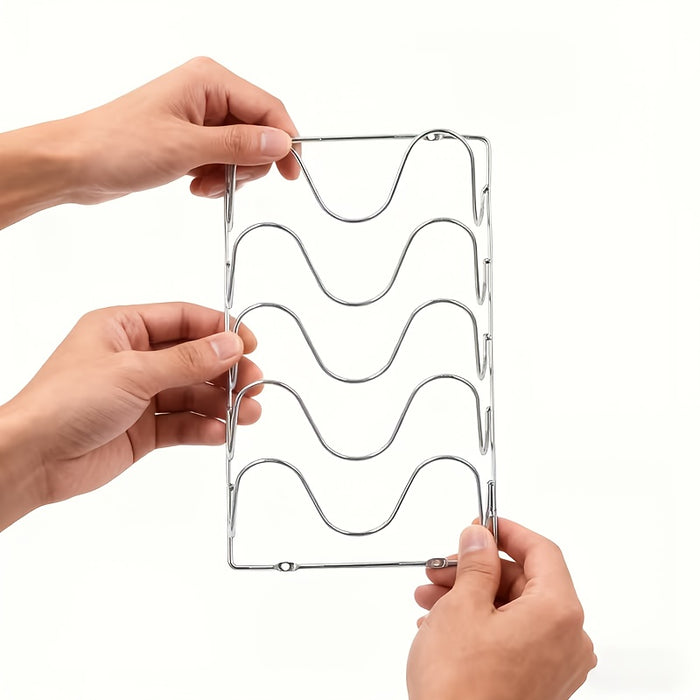 SteelOrganize Porta Coperchi da Cucina – Soluzione Intelligente e Salvaspazio