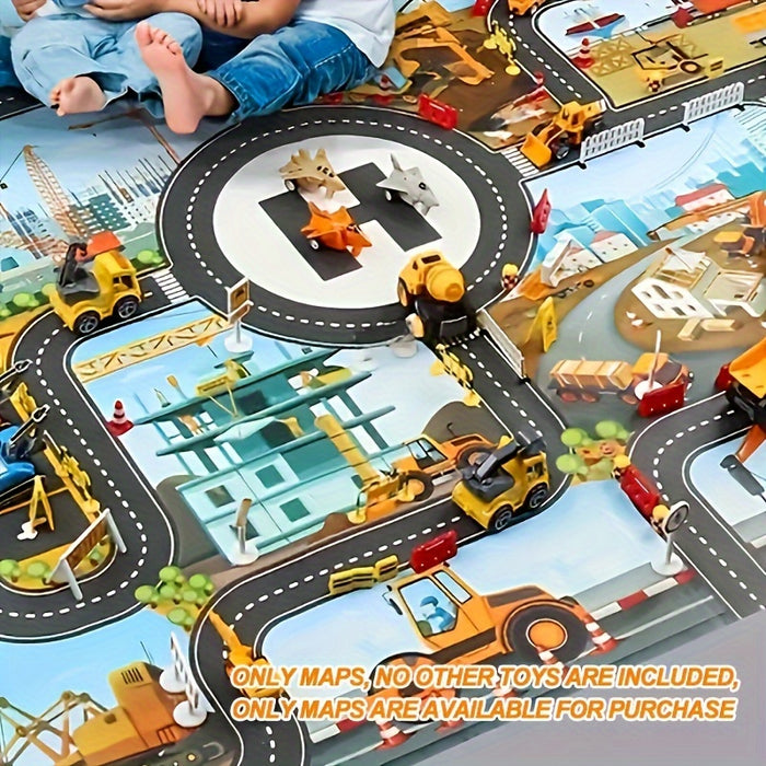 Bouw en Avontuur Speelkleed – Voor Kleine Verkenners en Creatieve Spelers