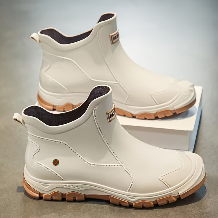 Unisex vandafvisende slip-on sko – Komfortable og skridsikre