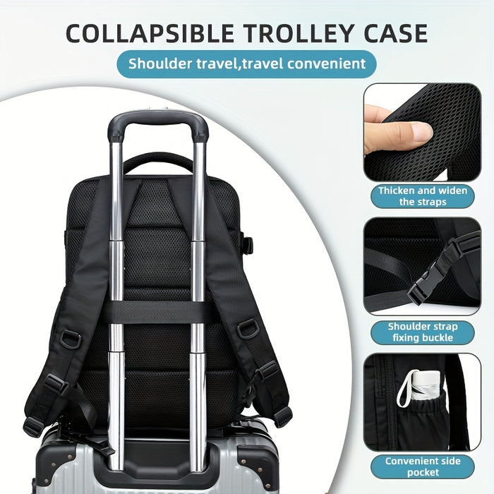 Slimme Vacuum Rugzak – Compact en Ruim voor Reizen