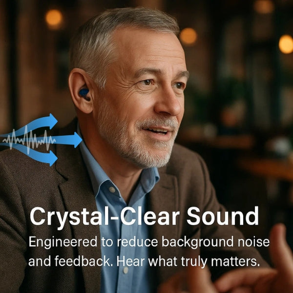 Oplaadbare Gehoorversterker – Onzichtbaar & Krachtig Geluid