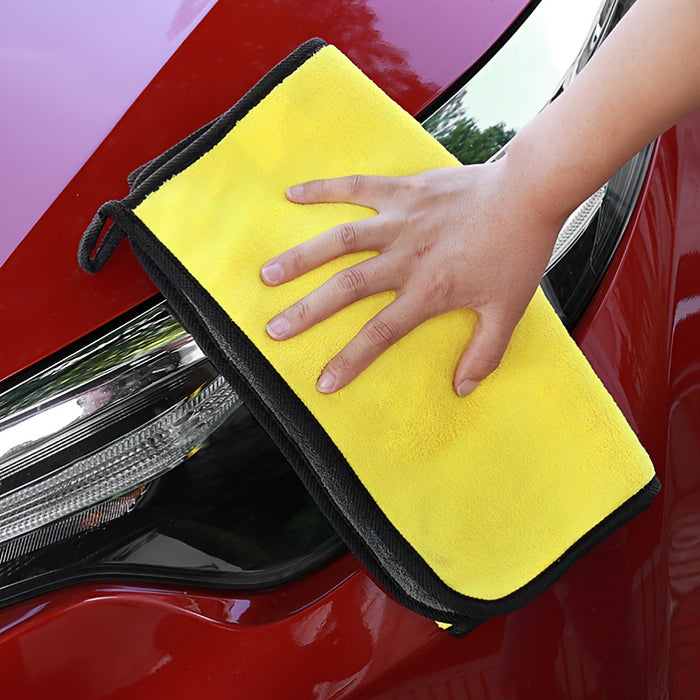Dubbelzijdige Koraalvlies Autowashhanddoek – Zacht en Absorberend voor Glans