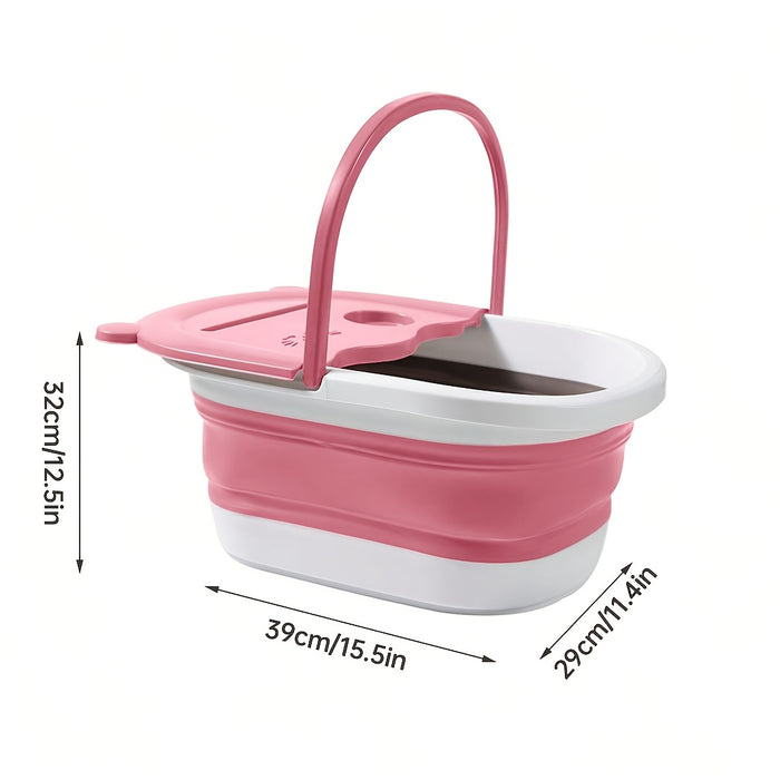 Praktische Opvouwbare Voetbadkuip – Ontspanning en Comfort Thuis