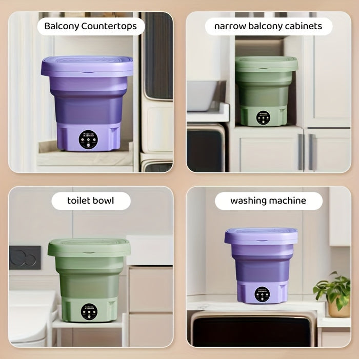 FlexiWash Opvouwbare Wasmachine – Praktisch en Ruimtebesparend