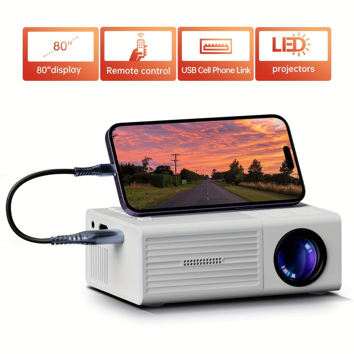 ClarityBeam Mini Projector – Krachtig Beeld in Compact Formaat