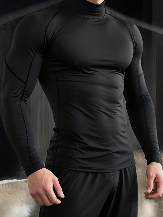 CoreFlex Herre Termo Langærmet – Varm og Tætsiddende Komfort