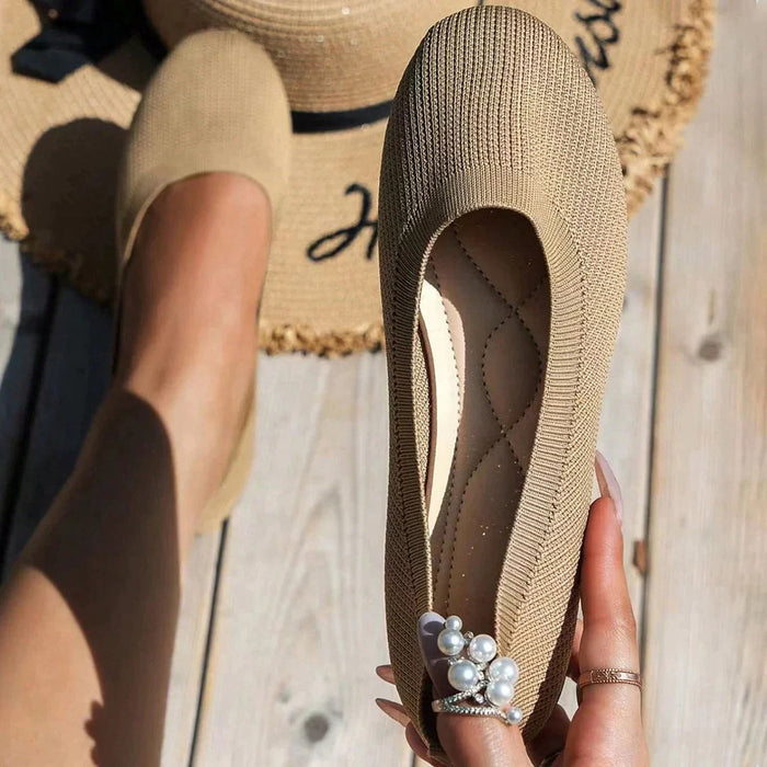 Sofie Comfort Ballerina’s – Flexibel en Ademende Schoenen voor Elke Dag