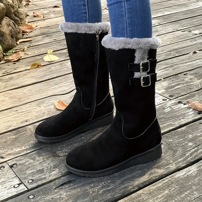 Fuzzy Boots voor Dames - Warm en Stijlvol voor Koude Dagen